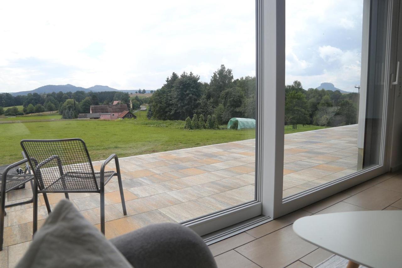 Auszeit Mit Weitblick In Der Saechsischen Schweiz - Kleiner Bauernhof Mit Tieren Und Wallbox Rathmannsdorf Eksteriør bilde