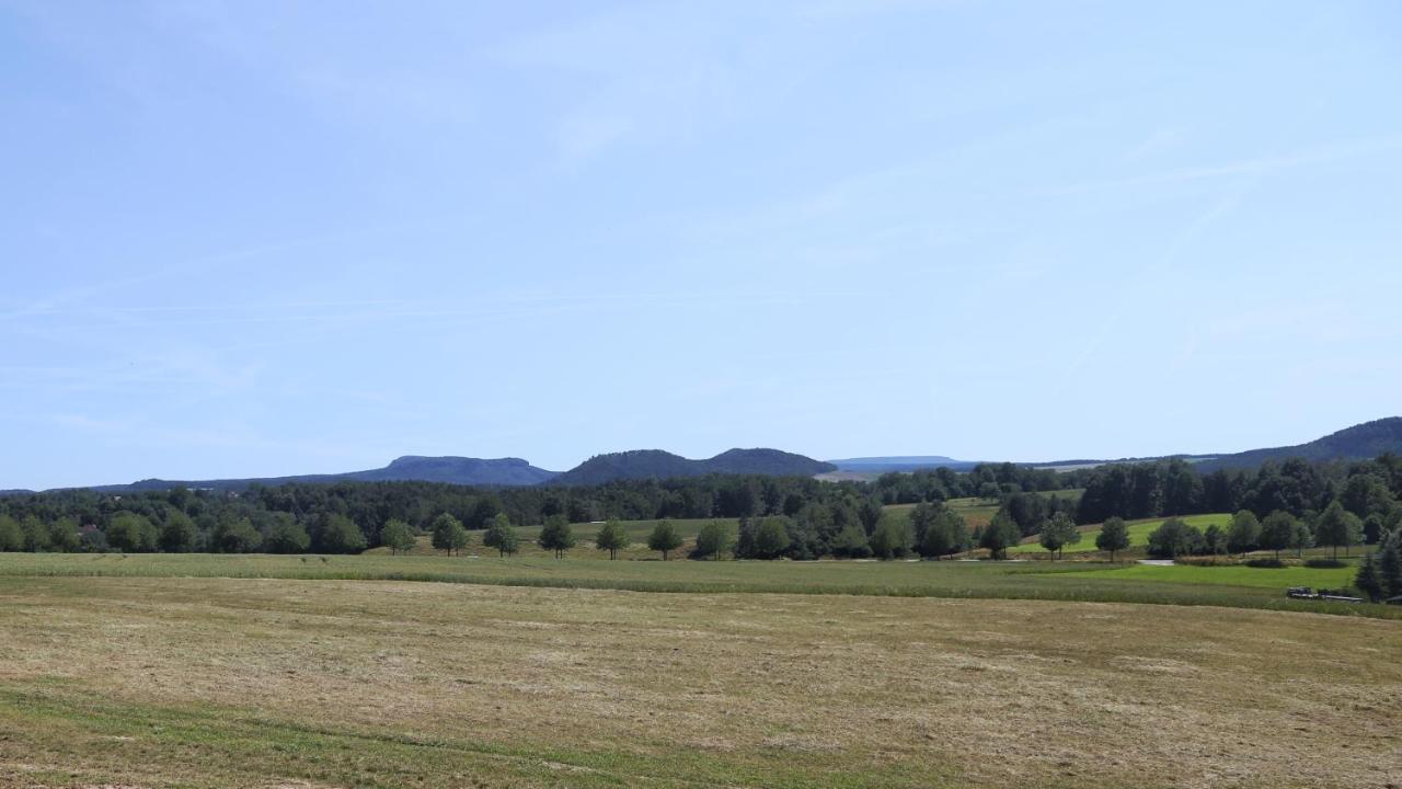 Auszeit Mit Weitblick In Der Saechsischen Schweiz - Kleiner Bauernhof Mit Tieren Und Wallbox Rathmannsdorf Eksteriør bilde